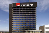 Gebäude der Wüstenrot in Ludwigsburg